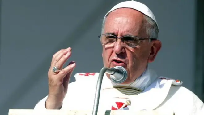 Le Pape a qualifié la situation d'"inacceptable" et s'est dit "profondément peiné".