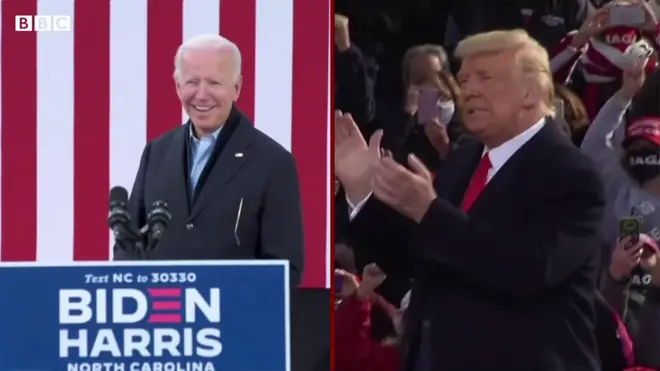 ባይደንን ትራምፕን