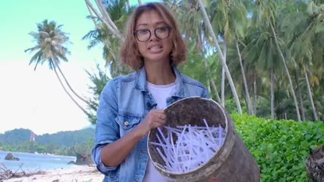 Indonesian paradise island