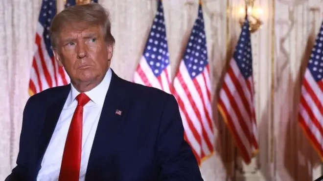 الرئيس الأمريكي السابق دونالد ترامب