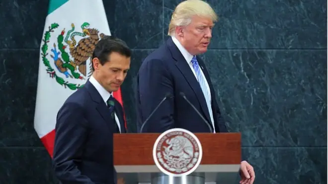 Ông Trump gặp Tổng thống Mexico Pena Nieto tại Mexico trước cuộc bầu cử