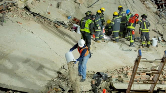 Collapsed Building for George town South Africa