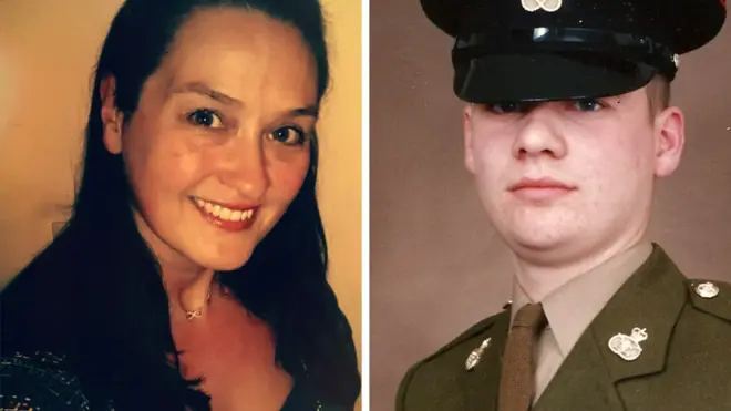 Fiona Gallagher and Lee Lavis