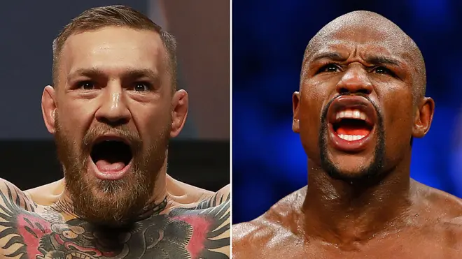 McGregor y Mayweather