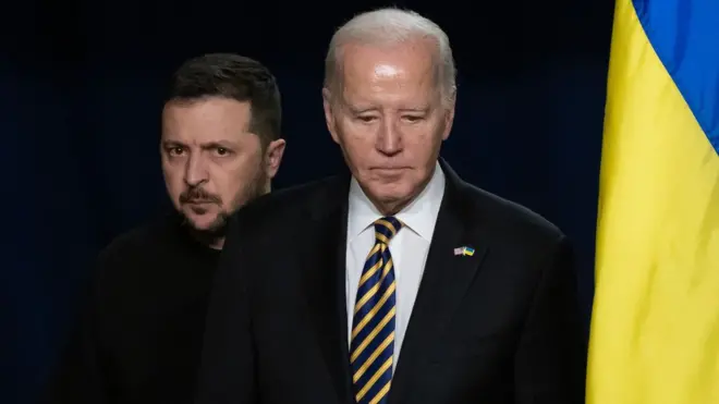 Zelenski i Bajden posle razgovora u Beloj kući