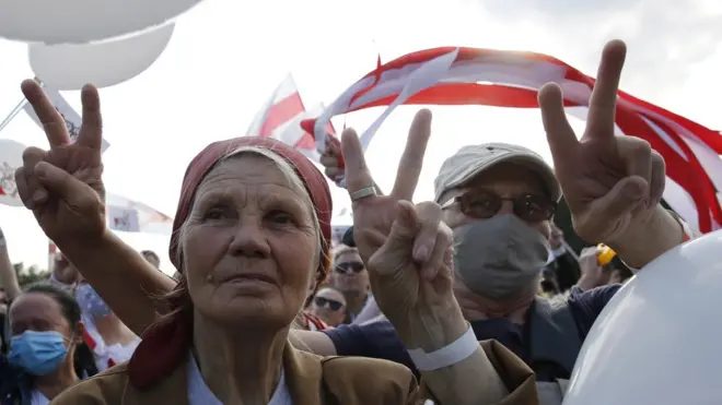 Image from the protest on Thursday