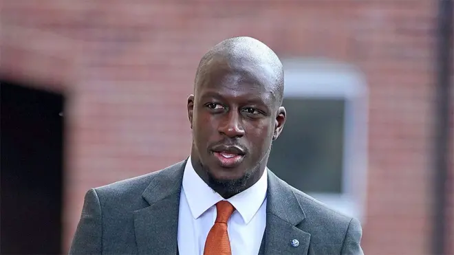 Manchester City footballer Benjamin Mendy