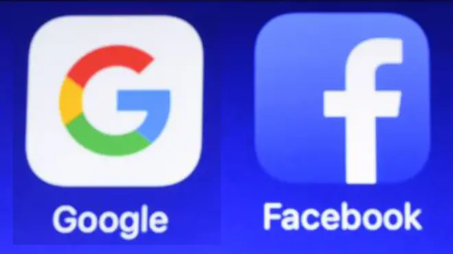 ગૂગલ ફેસબુક