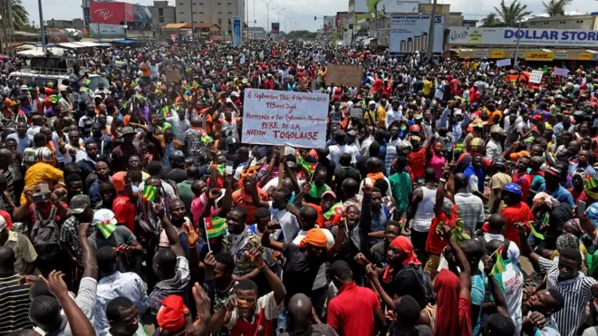 Manifestations de l'opposition au Togo