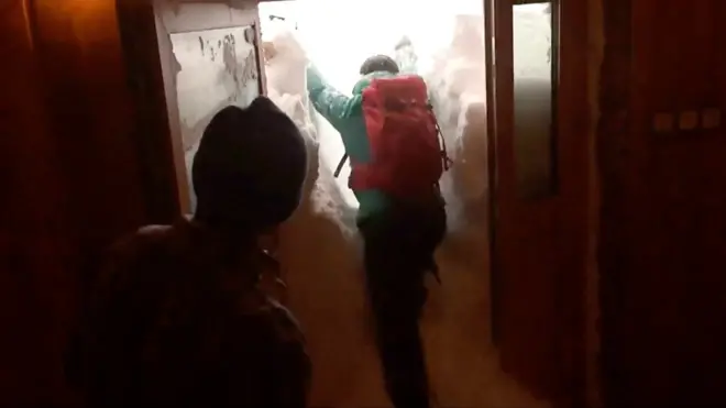 сніг у Польщі