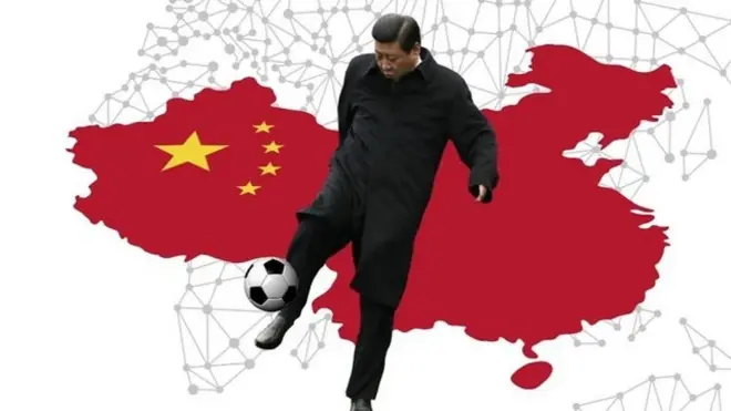 中国で人気増すサッカー 巨額のカネ動く