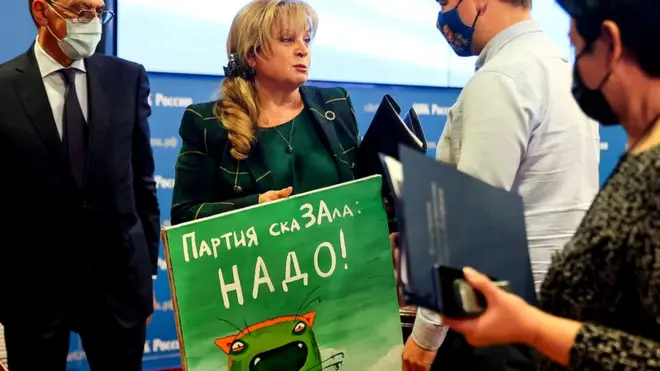 Элла Памфилова фальсификаций на выборах не увидела