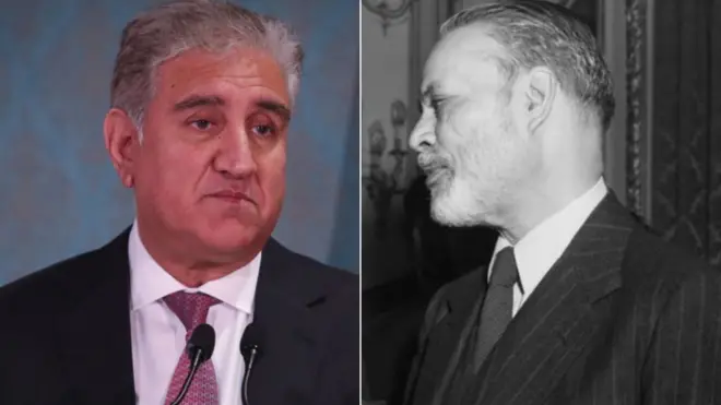 سر ظفر اللہ خان اور شاہ محمود قریشی