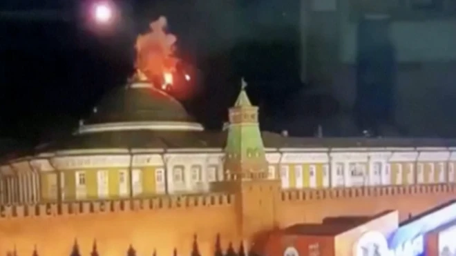 Rusija optužuje Ukrajinu za pokušaj ubistva Putina u napadu dronom na Kremlj