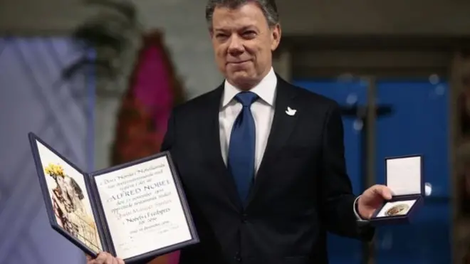 ประธานาธิบดีฮวน มานูเอล ซานโตส