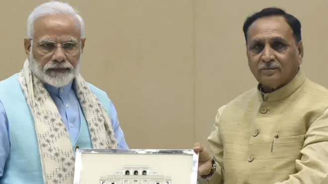 मोदी और रुपाणी