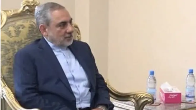 حسن ایرلو سفیر جمهوری ایران در یمن از افراد تحریم شده از سوی ایالات متحده است