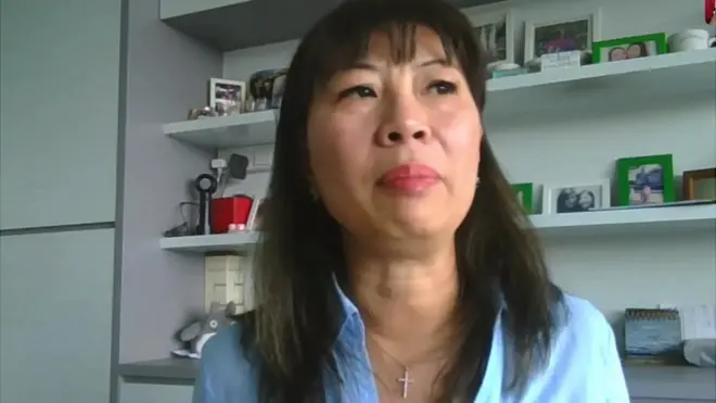 Ahora, dice que todavía le falta el aire cuando camina distancias largas