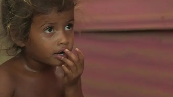 Ребенок в Венесуэле