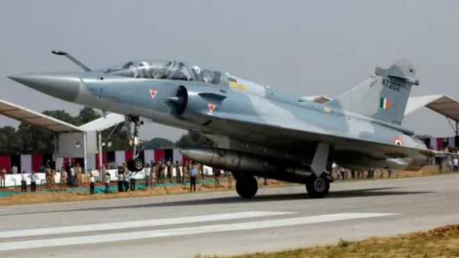 เครื่องบินขับไล่ Mirage 2000 ของอินเดีย
