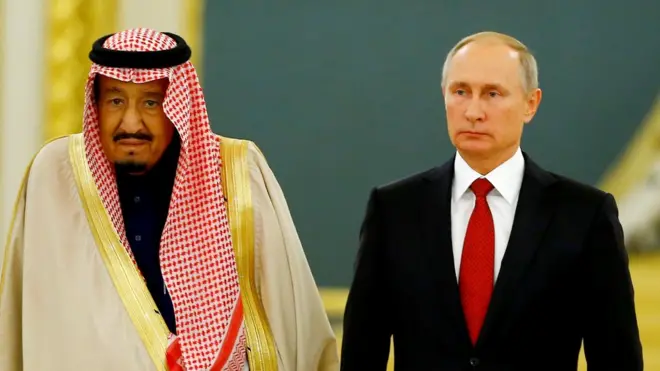 Waa booqashadii ugu horreysay ee uu Putin ku tago Sacuudiga muddo ka badan 10 sano gudahood