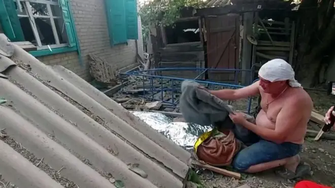 Обстрел Чаплино