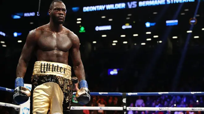 Wilder neva lose one fight out of 40, 39 na knockouts