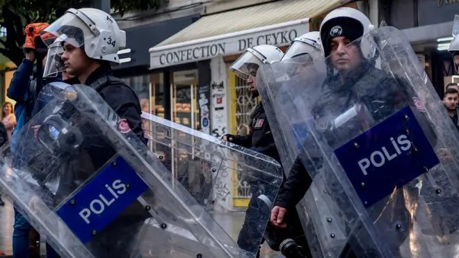 الشرطة التركية