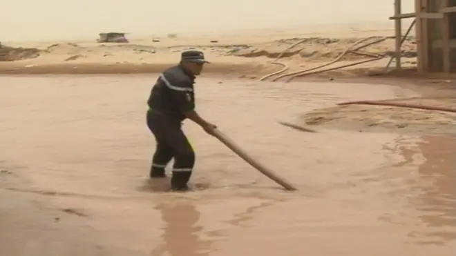 فيضانات في الجزائر