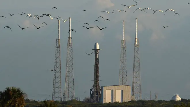 Український супутник вивела на орбіту ракета Falcon 9