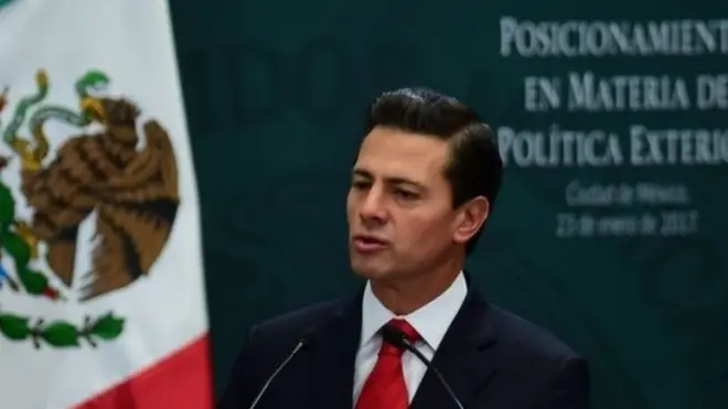 Prezident Enrique Pena Nieto: "Meksika divarlara inanmır".