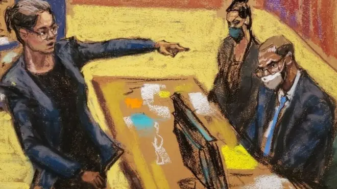 Umushinjacyaha Elizabeth Geddes atunga urutoki R. Kelly mu rubanza