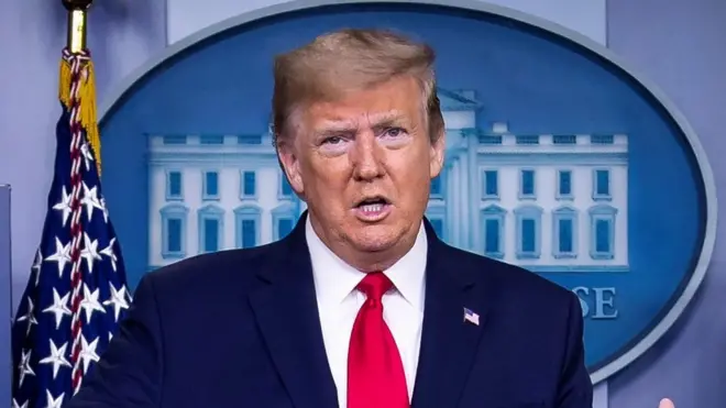 US President Donald Trump