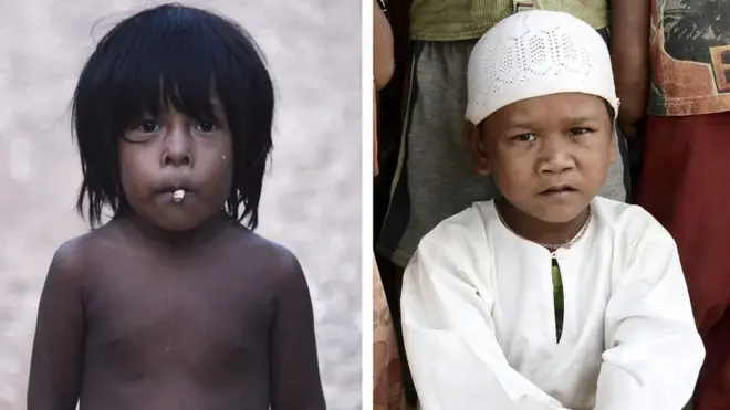 ఒరంగ్ రింబ తెగ బాలుడు