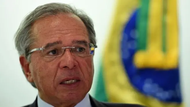 Paulo Guedes provocou reações ao falarpromocode betmotionAI-5 à imprensa nos EUA