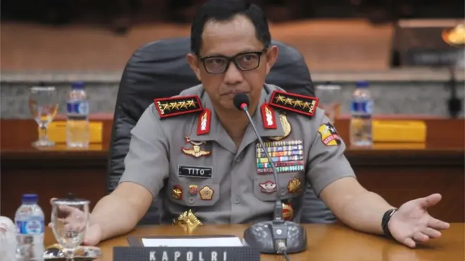 Tito Karnavian mengatakan Polri-TNI siap mengambil tindakan mengingat aksi makar diberikan sanksi sebagaimana diatur dalam Pasal 104, 105, 106, dan 107 Kitab Undang-Undang Hukum Pidana.