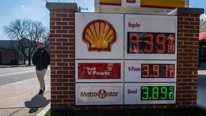 El precio de la gasolina en Estados Unidos se ha disparado en los últimos meses.