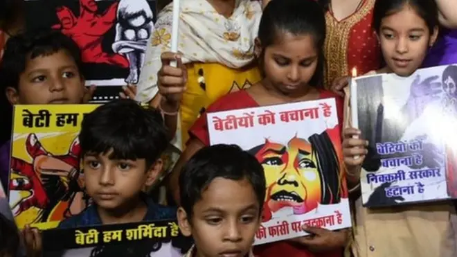 भोपाल में प्रदर्शन