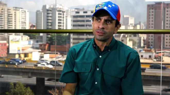 Henrique Capriles está convencido de que la salida de la crisis en Venezuela son las elecciones.