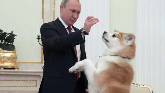 プーチン氏とゆめ