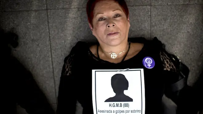 "Ni una más" fue uno de los populares lemas de una protesta en contra de la violencia de género.