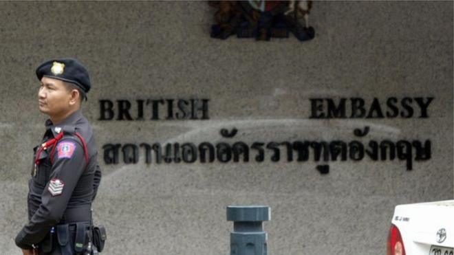 สถานทูตอังกฤษประจำประเทศไทย