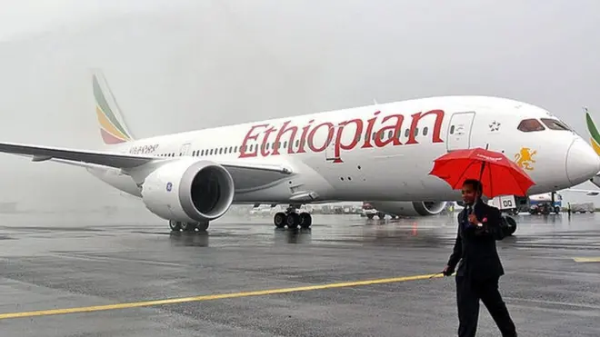 Ethiopian aircraft.