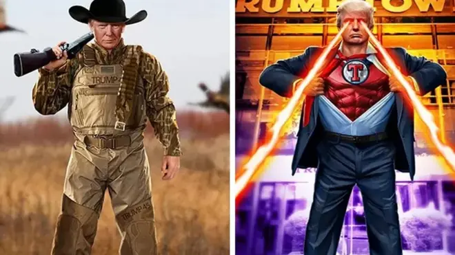 قال ترامب إن البطاقة تنفع كهدايا عيد الميلاد