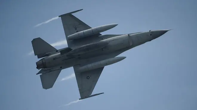 Hôm 7/1 Indonesia điều bốn chiến đấu cơ F-16 tới tuần tra ở vùng biển quanh Quần đảo Natuna (hình minh họa)