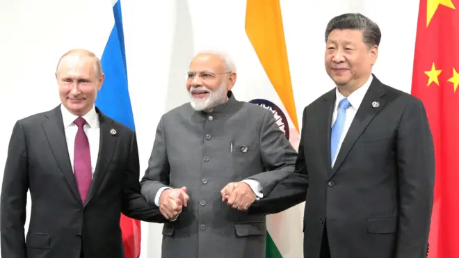 मोदी, जिनपिंग, पुतिन