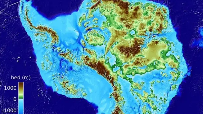 Западину виявили під час складання нової карти Антарктиди