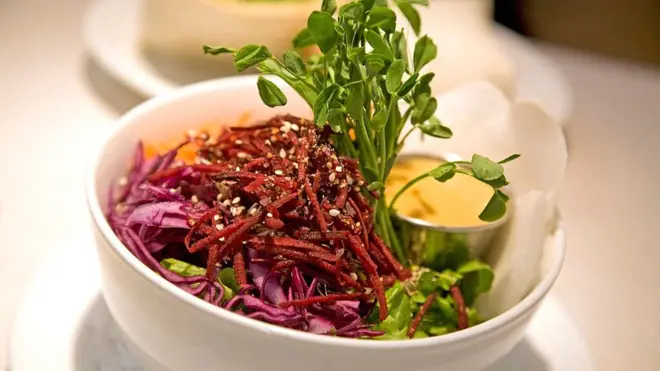Vegan food is gaining a small foothold in France