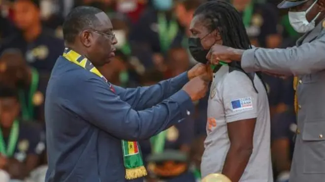 Le président du Sénégal a fait l'éloge de l'entraîneur national de football, Aliou Cissé