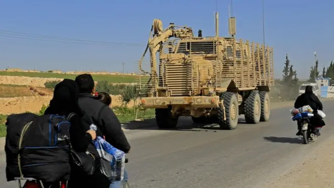 القوات الأمريكية موجودة في شمالي سوريا